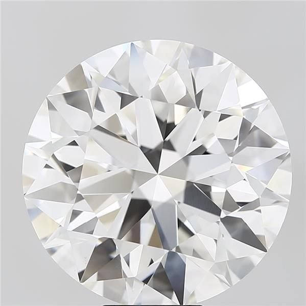 15.30ct F VVS2 Rare Carat Ideal Cut Round Lab Grown Diamond