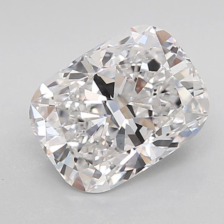 2.56ct E VS1 Rare Carat Ideal Cut Cushion Lab Grown Diamond