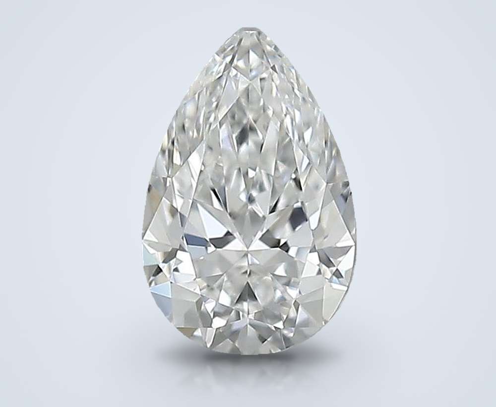 0.40 Carat Pear Natural Diamond