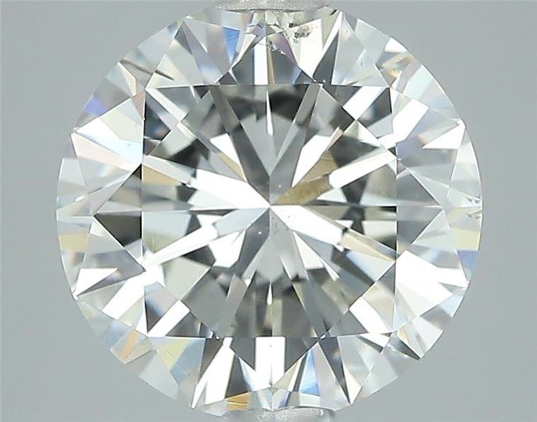 2.81ct H SI2 Excellent Cut Round Diamond