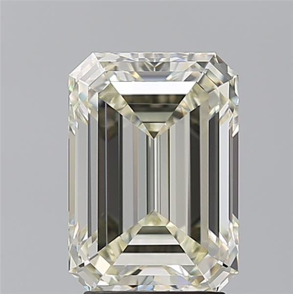 3.20ct K VVS1 Rare Carat Ideal Cut Emerald Diamond