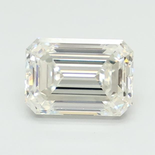 1.05ct F VVS2 Rare Carat Ideal Cut Emerald Lab Grown Diamond