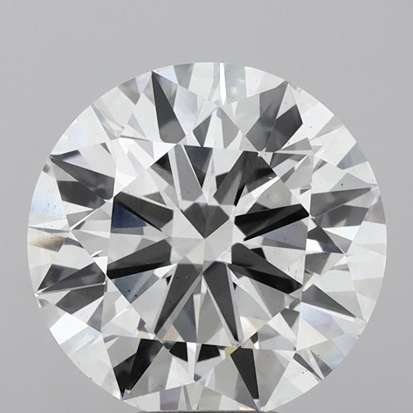 6.55 Carat Round Lab Diamond