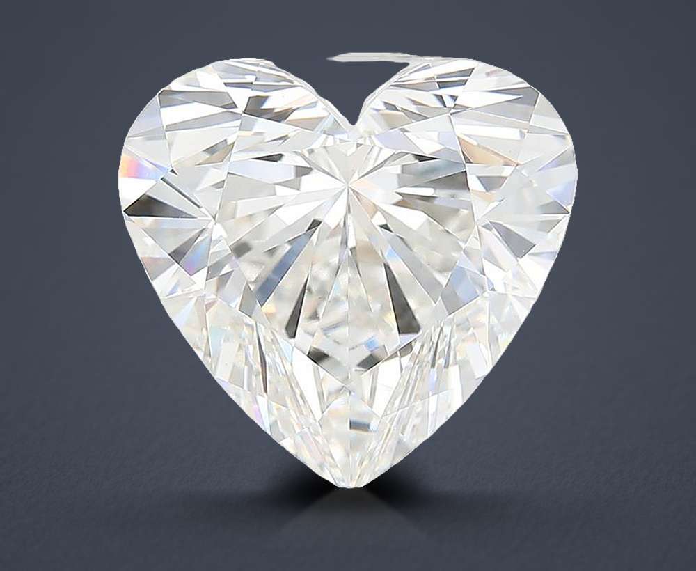6.66 Carat Heart Lab Diamond