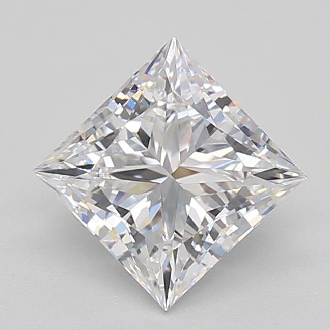 1.10ct D VVS2 Rare Carat Ideal Cut Princess Lab Grown Diamond