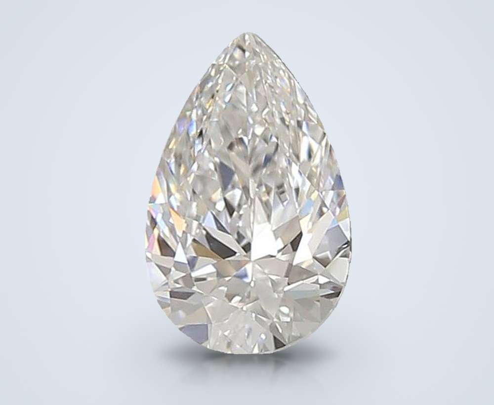 1.27 Carat Pear Lab Diamond