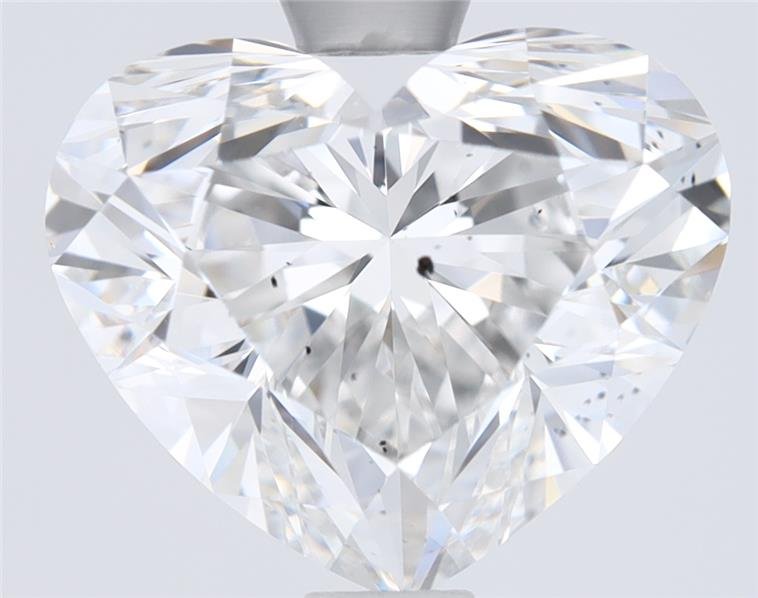 1.52ct F SI1 Rare Carat Ideal Cut Heart Diamond