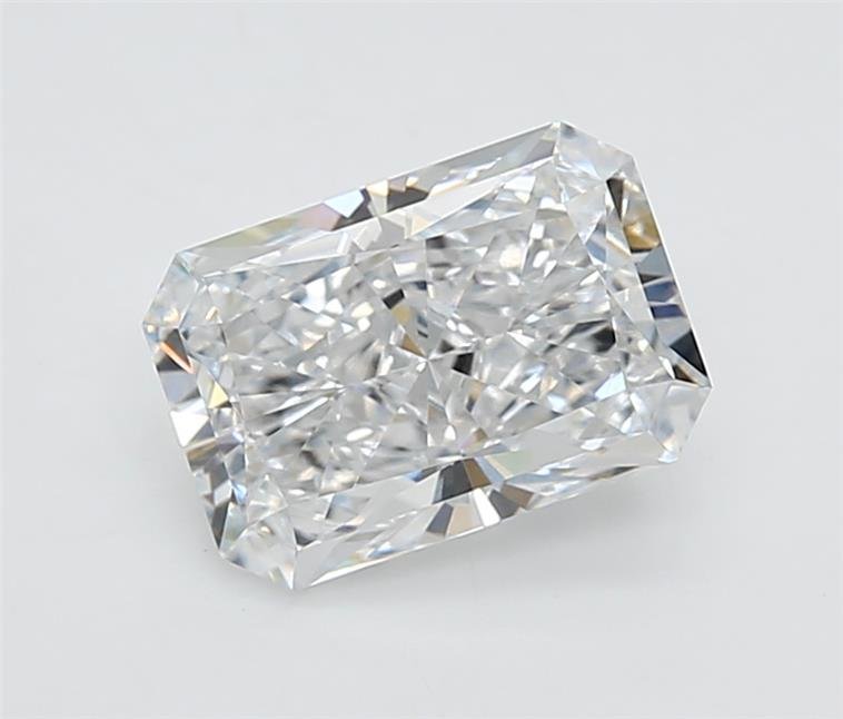 2.56ct D VVS1 Rare Carat Ideal Cut Radiant Lab Grown Diamond