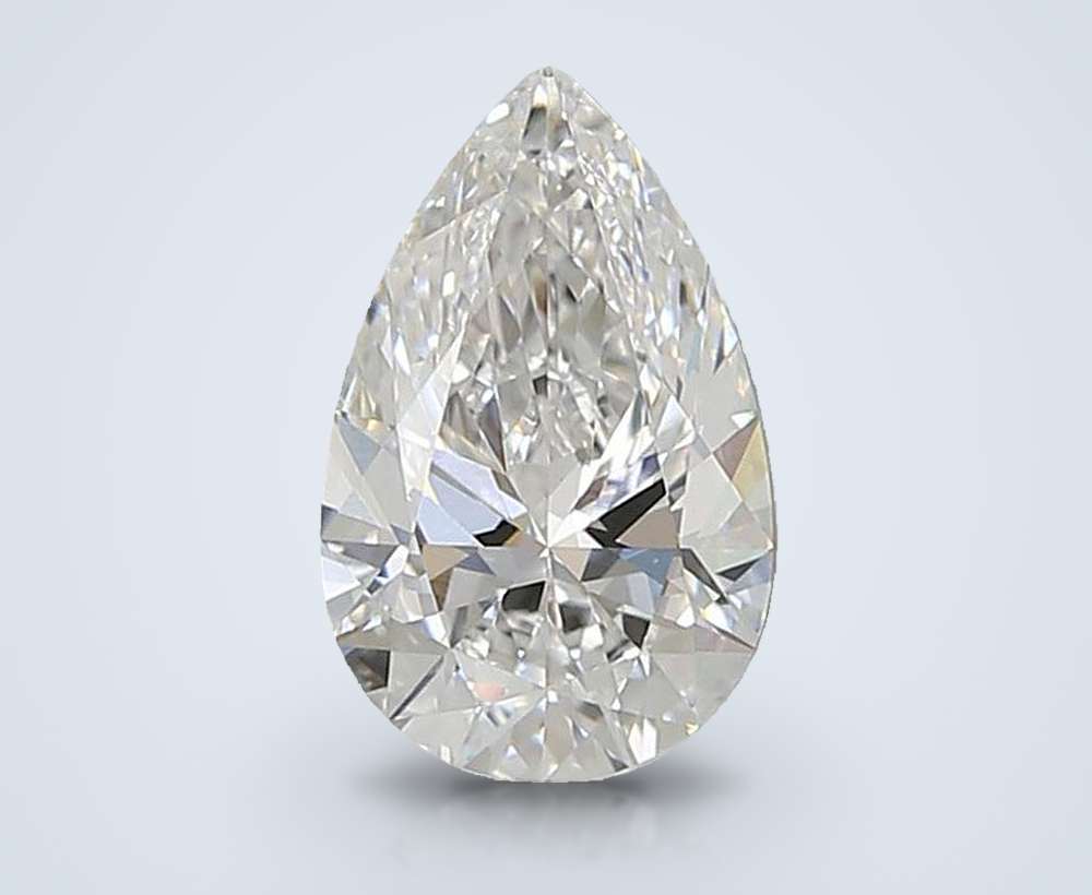 1.50 Carat Pear Lab Diamond