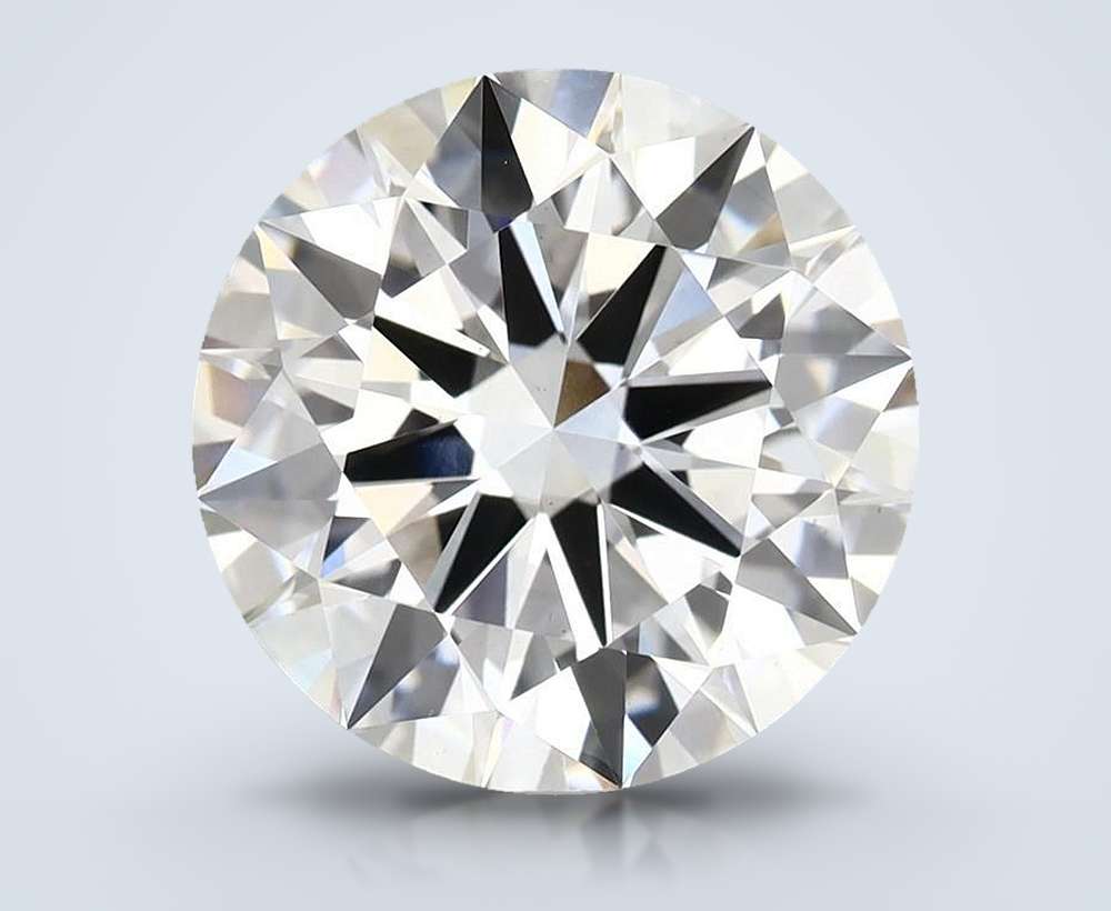 5.53 Carat Round Lab Diamond