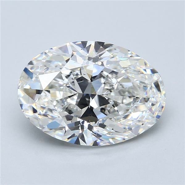 6.01ct G SI2 Very Good Cut Oval Diamond