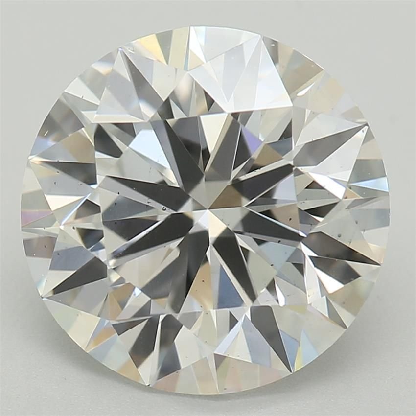 2.56ct E VS2 Rare Carat Ideal Cut Round Lab Grown Diamond