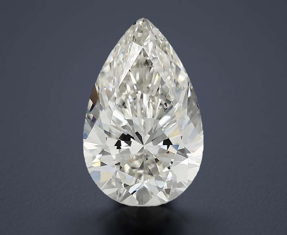 1.52 Carat Pear Lab Diamond