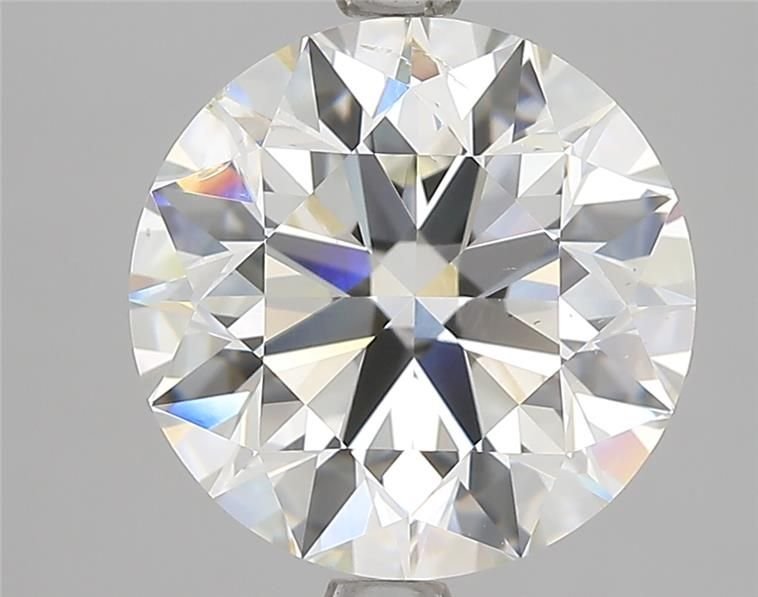 3.51ct J SI1 Excellent Cut Round Diamond