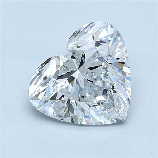 2.03ct D SI1 Very Good Cut Heart Diamond