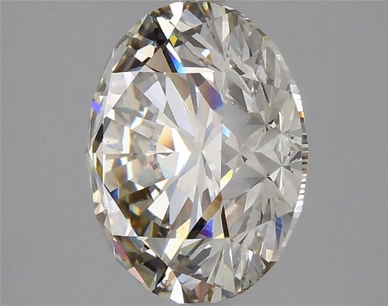 4.46ct I VS2 Rare Carat Ideal Cut Round Lab Grown Diamond