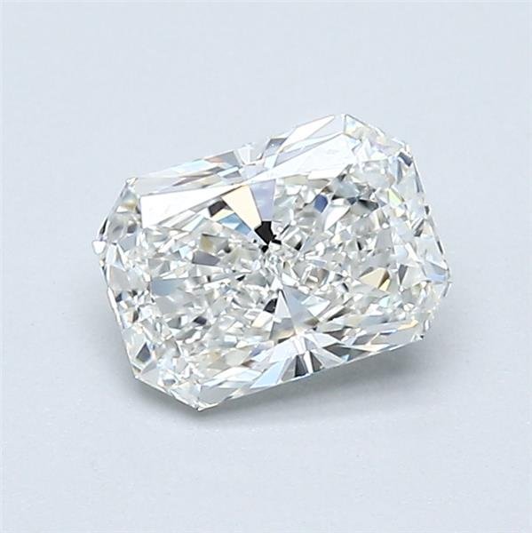 0.71ct F IF Rare Carat Ideal Cut Radiant Diamond