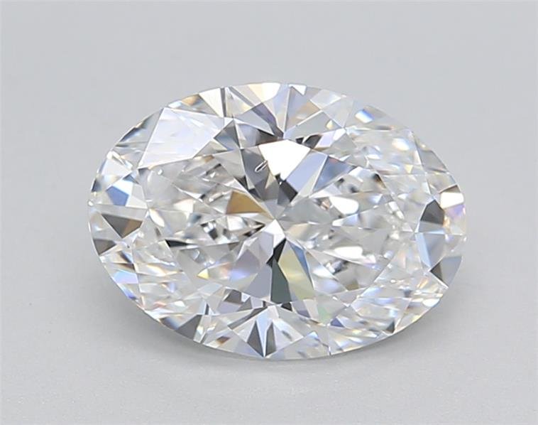 1.50ct D SI1 Rare Carat Ideal Cut Oval Lab Grown Diamond