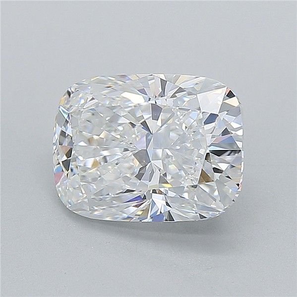 2.03ct D VVS2 Rare Carat Ideal Cut Cushion Lab Grown Diamond