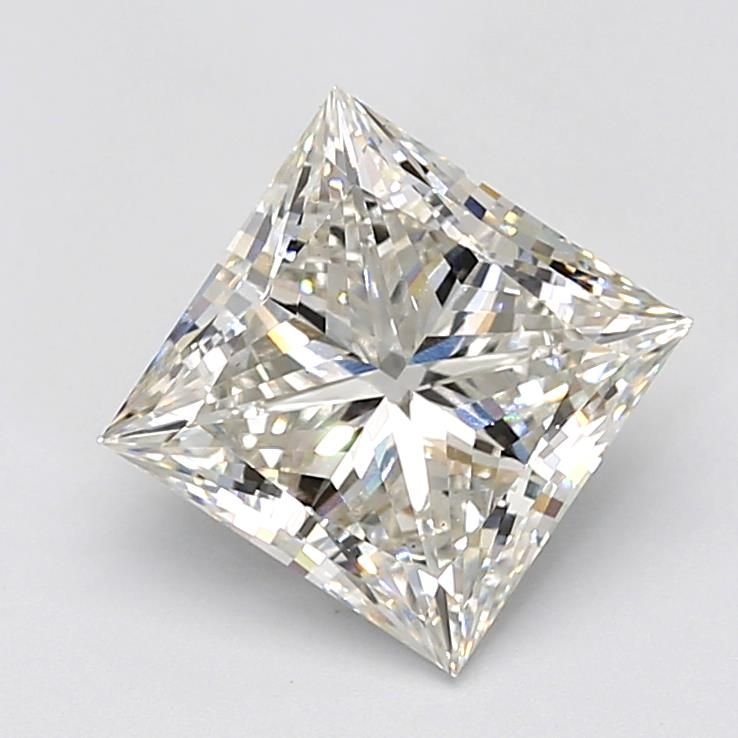 6.08ct G VS1 Rare Carat Ideal Cut Princess Lab Grown Diamond