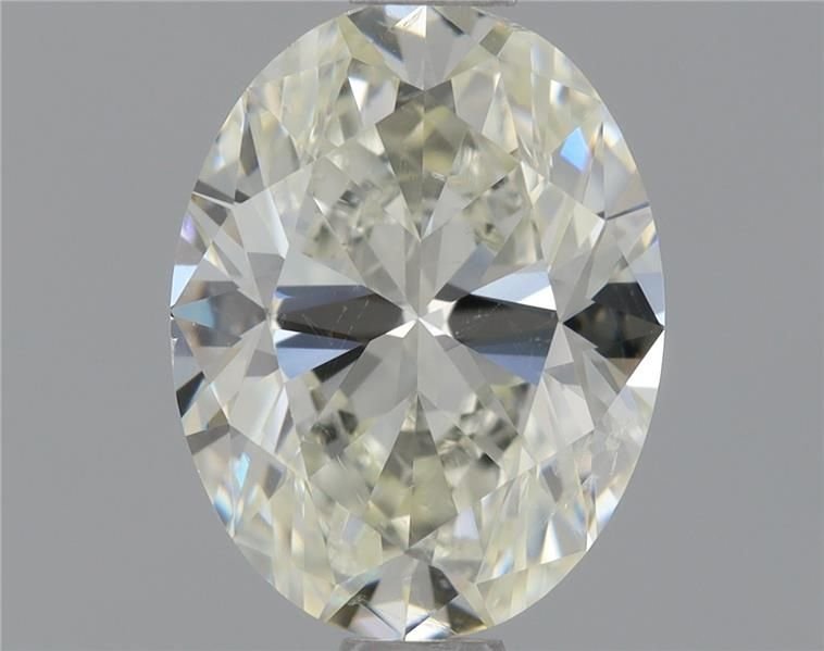 0.90ct K SI1 Rare Carat Ideal Cut Oval Diamond