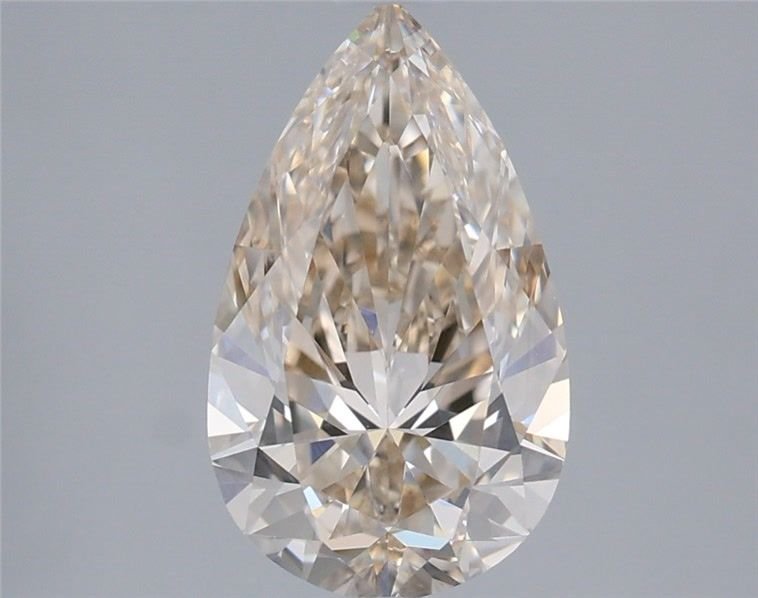 2.06ct K VVS1 Rare Carat Ideal Cut Pear Diamond
