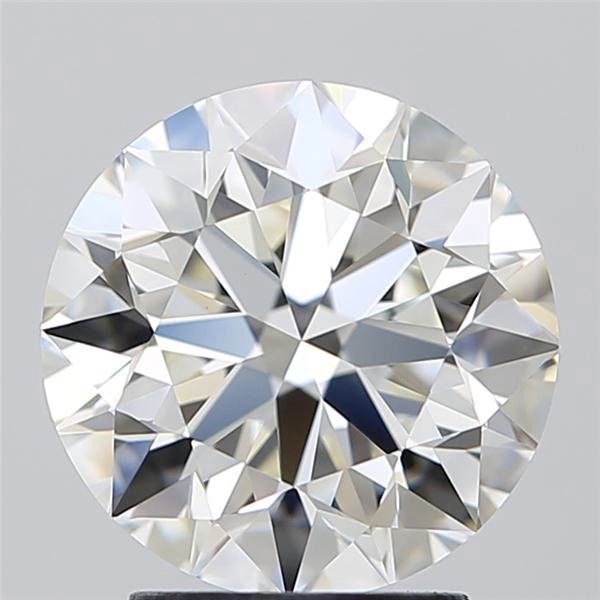 3.03ct H VVS2 Excellent Cut Round Diamond