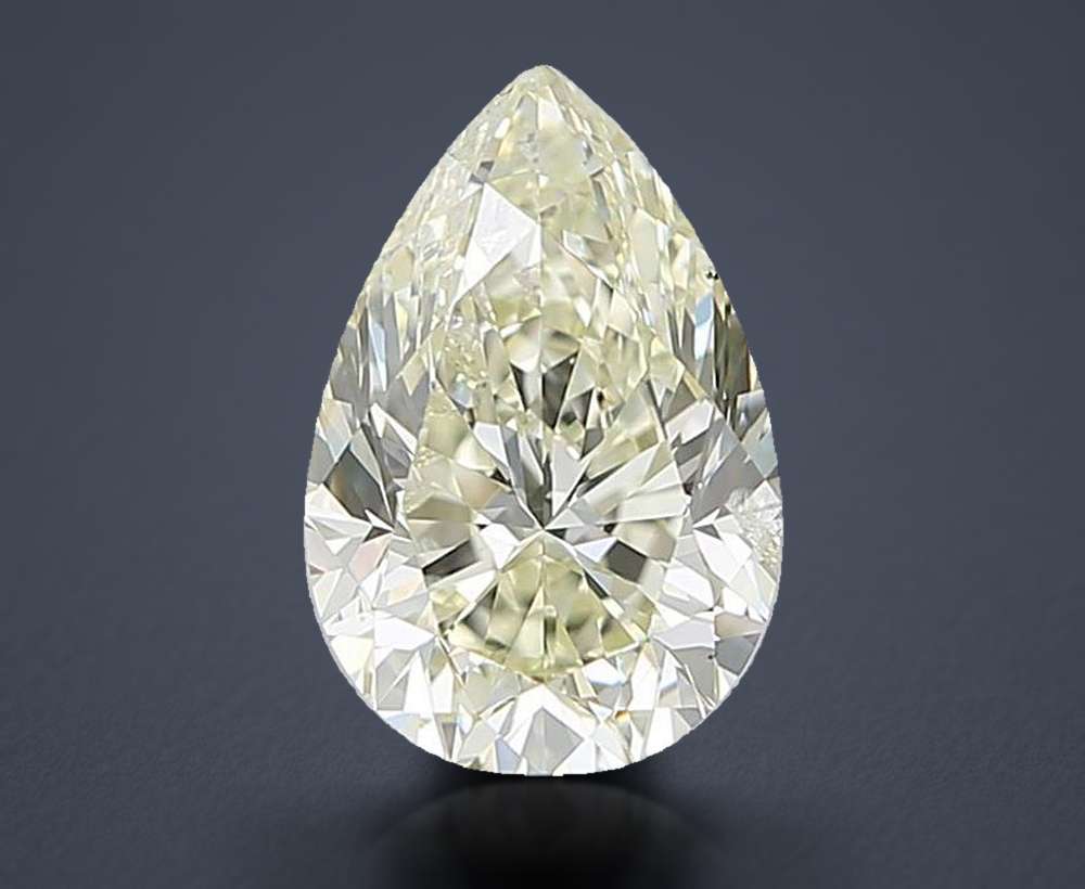 2.01 Carat Pear Natural Diamond