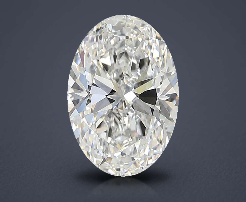 2.52 Carat Oval Lab Diamond