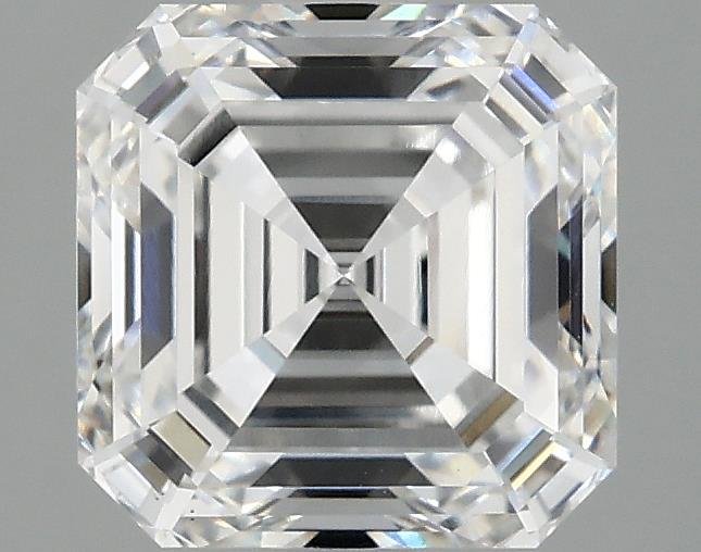 2.10ct D VS1 Rare Carat Ideal Cut Asscher Lab Grown Diamond