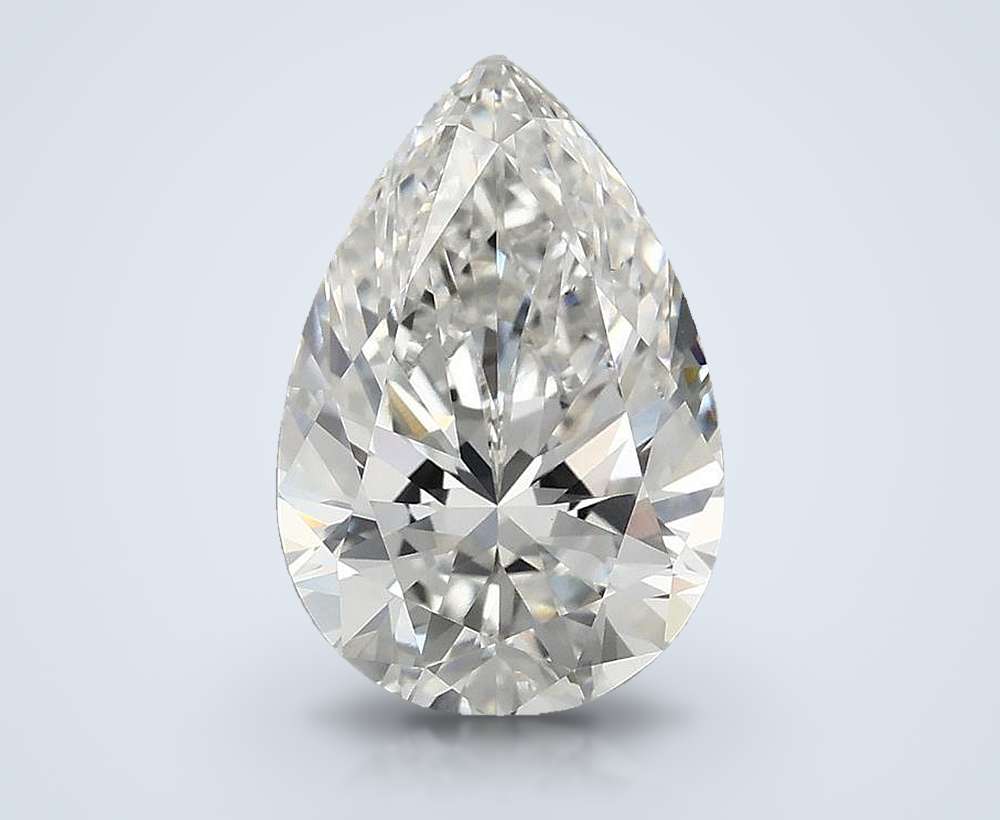 2.52 Carat Pear Lab Diamond