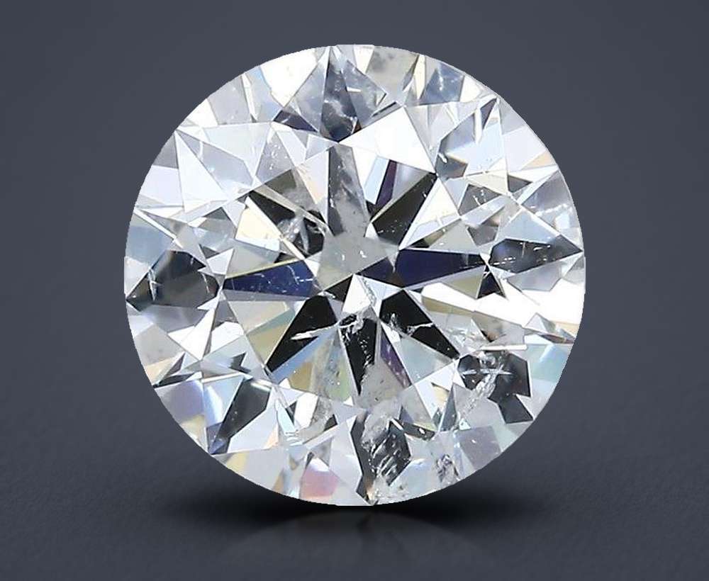 3.03 Carat Round Natural Diamond