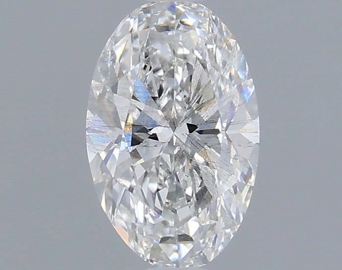 0.63ct E SI2 Very Good Cut Oval Lab Grown Diamond