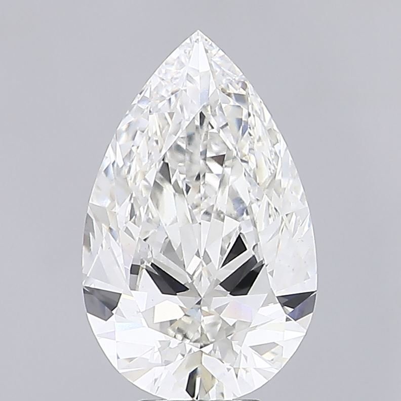 7.17ct G VS1 Rare Carat Ideal Cut Pear Lab Grown Diamond