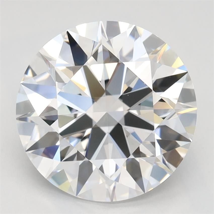 2.60ct D VVS1 Rare Carat Ideal Cut Round Lab Grown Diamond