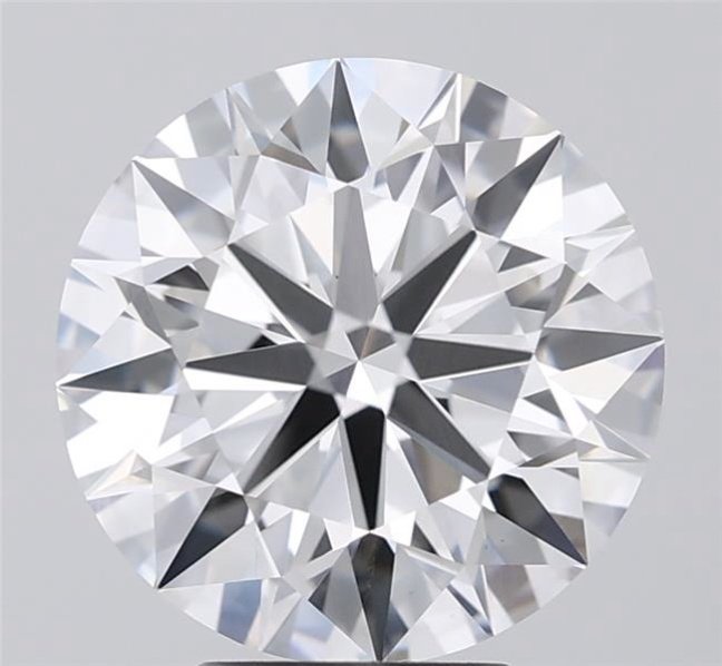 4.44 Carat Round Lab Diamond