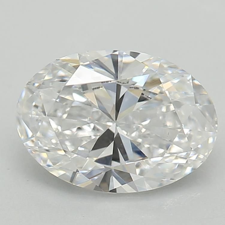 0.73ct D VS1 Rare Carat Ideal Cut Oval Lab Grown Diamond