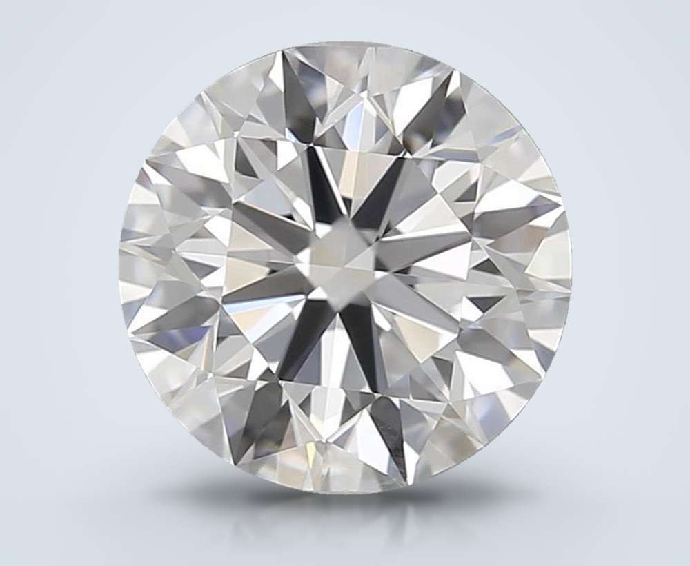 0.63 Carat Round Natural Diamond