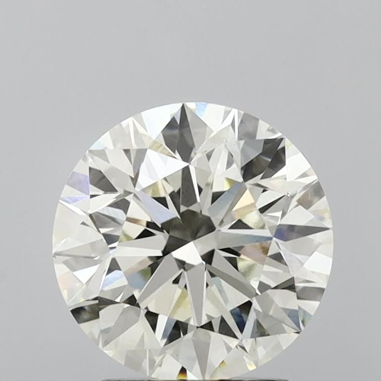 3.15ct J VS1 Excellent Cut Round Lab Grown Diamond