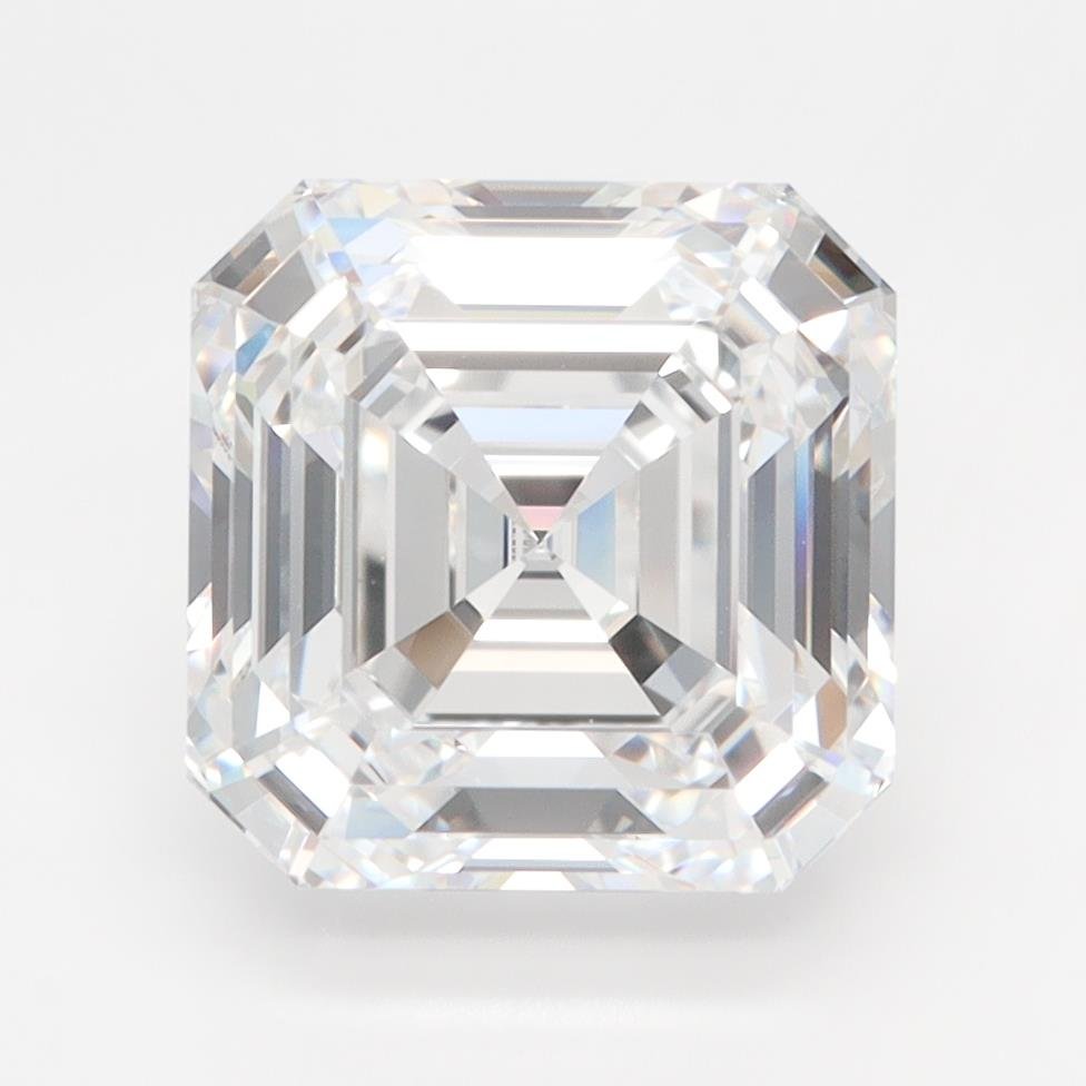 4.01ct D VVS2 Rare Carat Ideal Cut Asscher Lab Grown Diamond