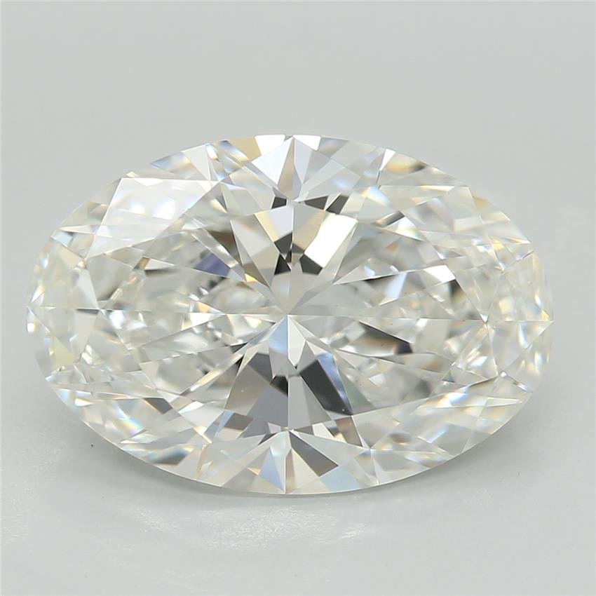 3.33ct F VVS2 Excellent Cut Oval Lab Grown Diamond