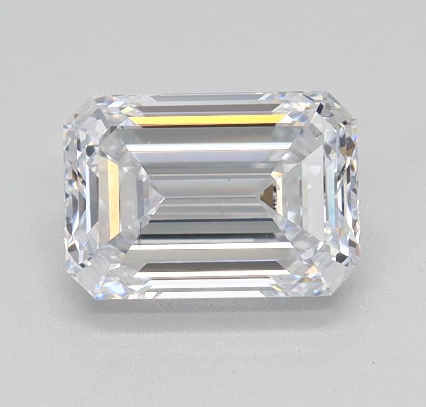 0.99ct D VS2 Rare Carat Ideal Cut Emerald Lab Grown Diamond