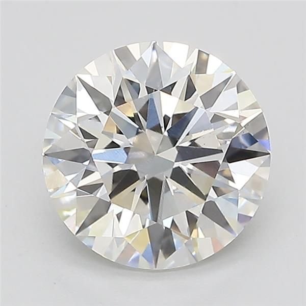 2.19ct E VS1 Rare Carat Ideal Cut Round Lab Grown Diamond