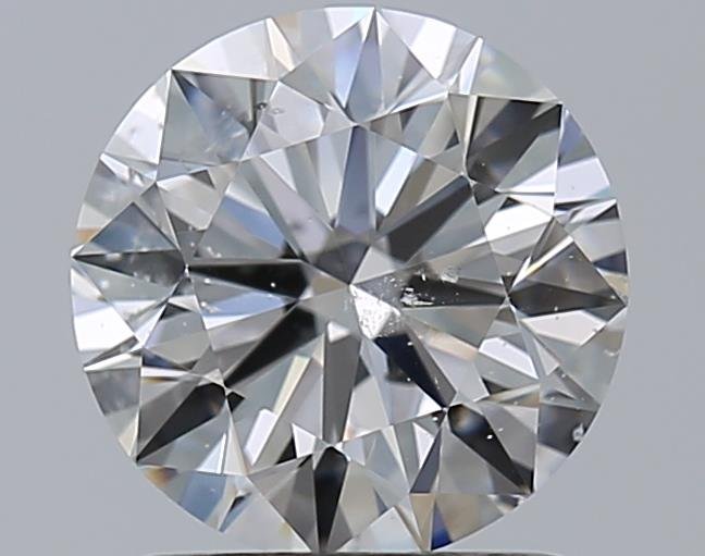 1.37ct D SI2 Rare Carat Ideal Cut Round Diamond