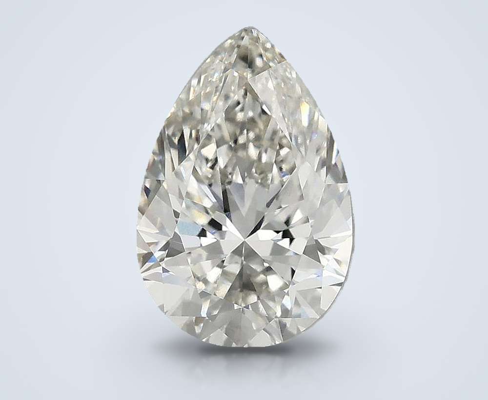 2.58 Carat Pear Lab Diamond