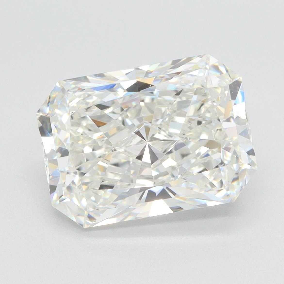 4.06ct G VVS1 Rare Carat Ideal Cut Radiant Lab Grown Diamond