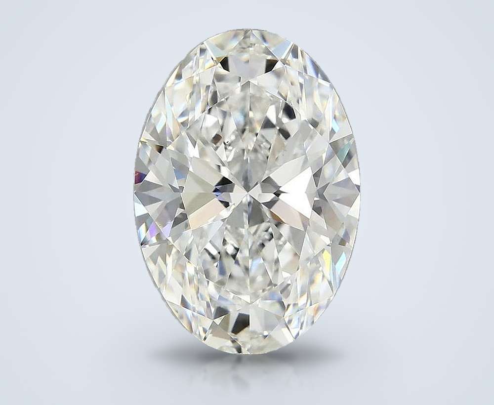 5.40 Carat Oval Lab Diamond