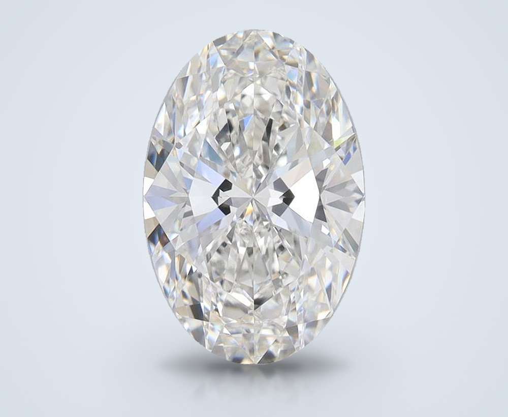 3.41 Carat Oval Lab Diamond