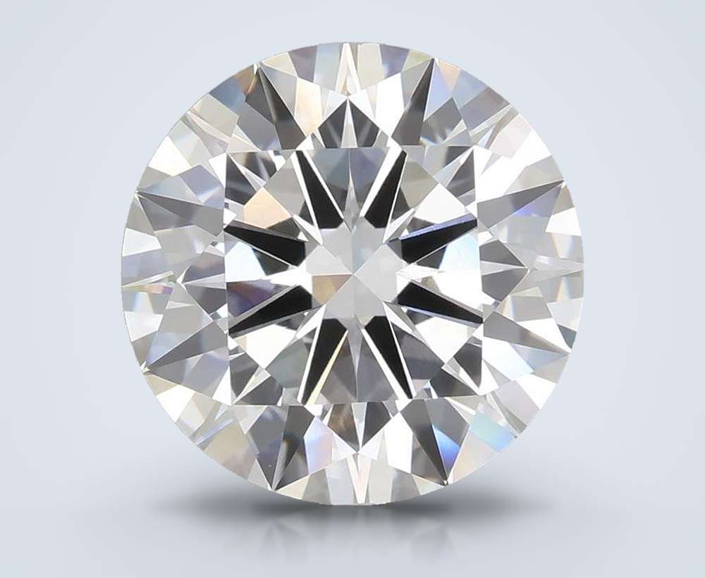 6.72 Carat Round Lab Diamond