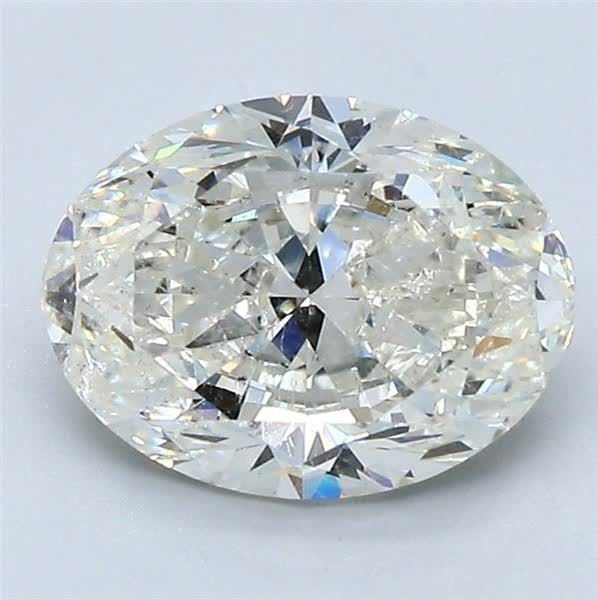 2.00ct J SI2 Very Good Cut Oval Diamond